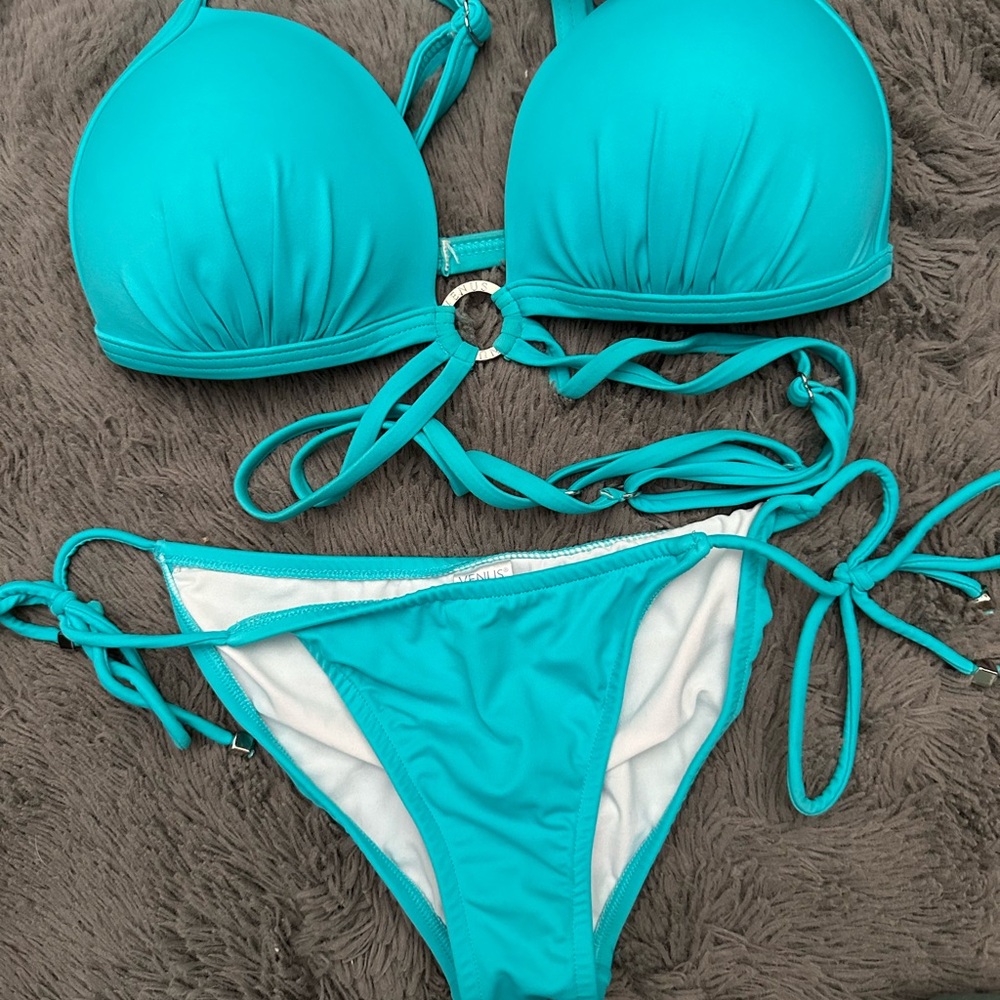 Turquoise Bikini Set